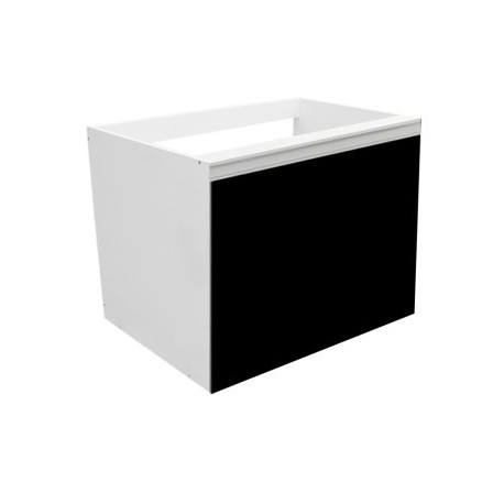Gabinete Fregadero Blanco 16mm M60 70X60X60 Puerta Cuadro Color 18mm LX