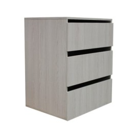Cajonera Color 16mm M80 3 Cajones 90X80X50 Cierre Suave