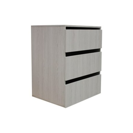 Cajonera Color 16mm M80 3 Cajones 90X80X50 Cierre Suave