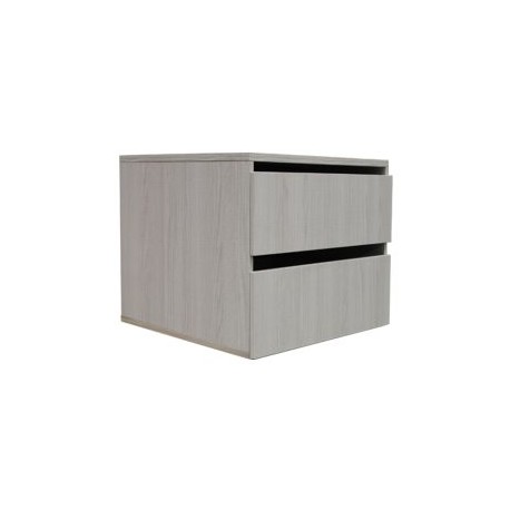 Cajonera Color 16mm M60 2 Cajones 40X60X55 Cierre Suave